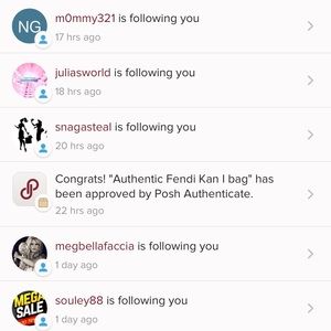 Everything is authentic in my closet.